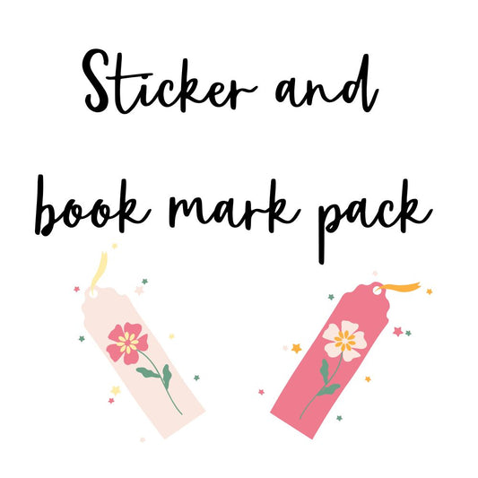 STICKER AND BOOKMARK PACK