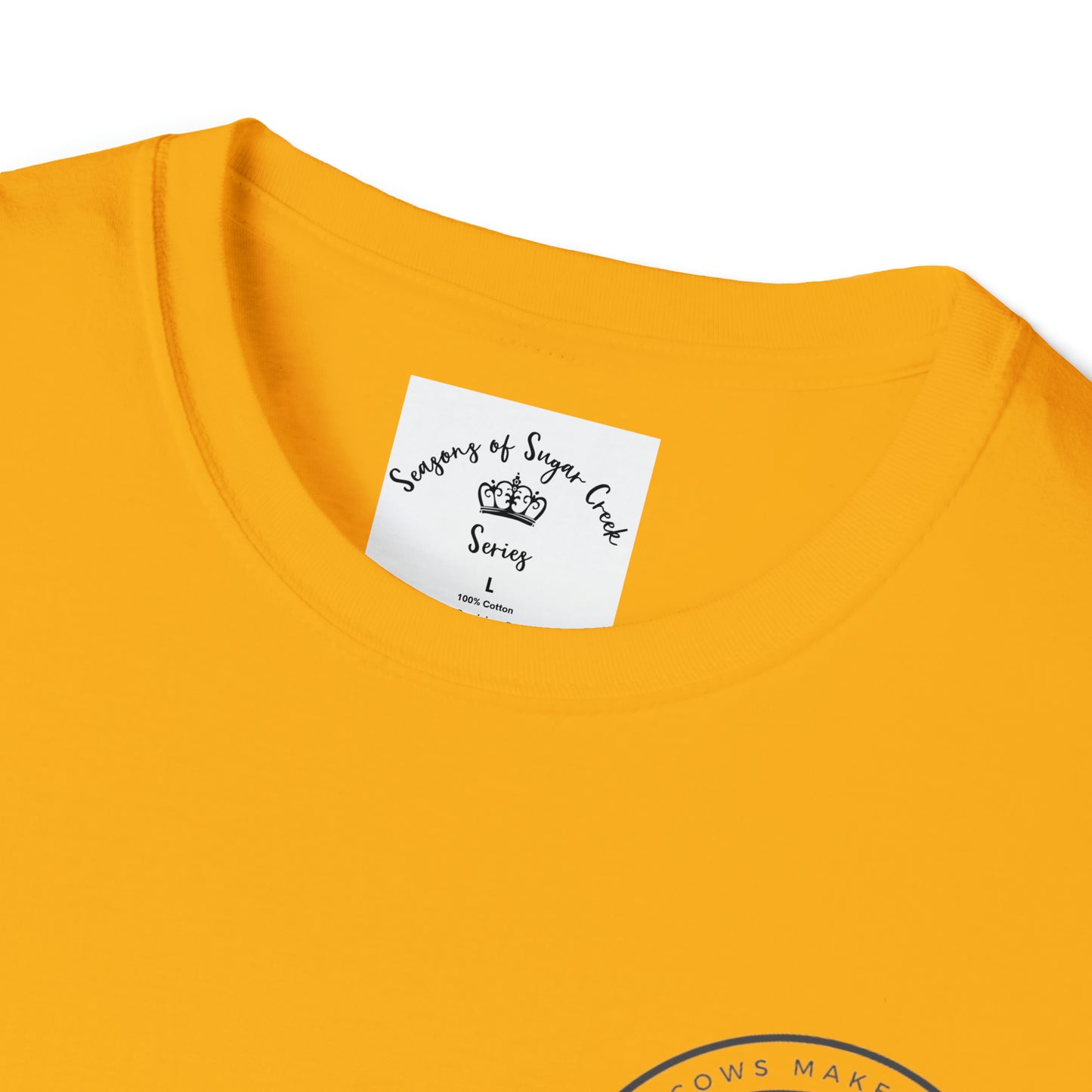 SEASONS OF SUGAR CREEK SWEET MILK DAIRY UNISEX SOFTSTYLE T-SHIRT
