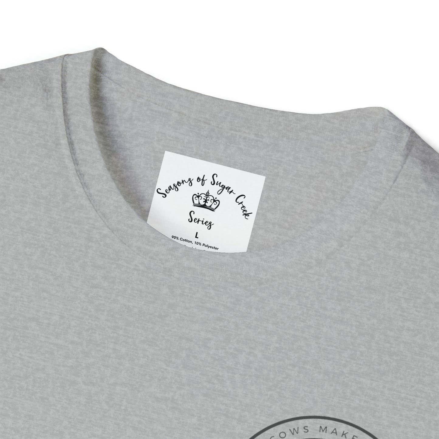 SEASONS OF SUGAR CREEK SWEET MILK DAIRY UNISEX SOFTSTYLE T-SHIRT
