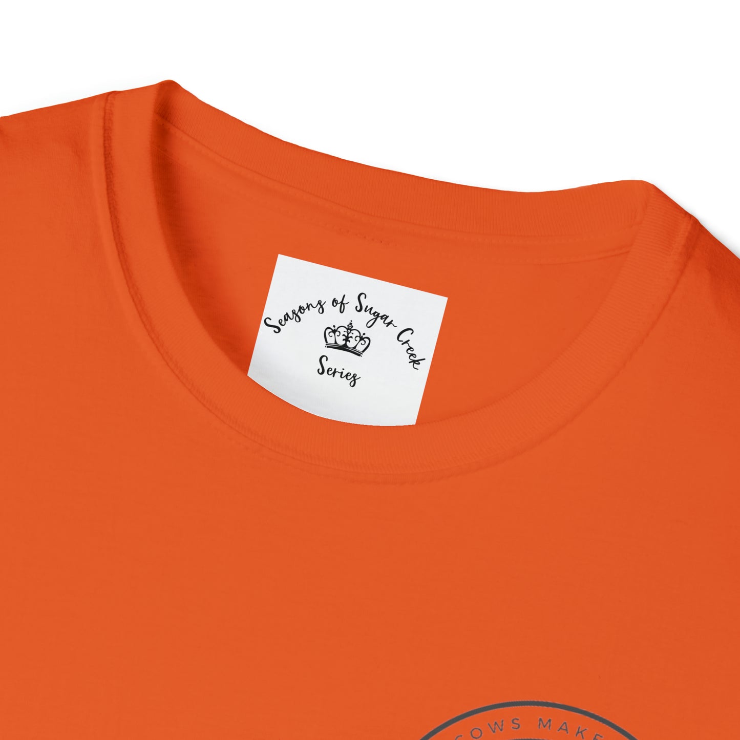 SEASONS OF SUGAR CREEK SWEET MILK DAIRY UNISEX SOFTSTYLE T-SHIRT