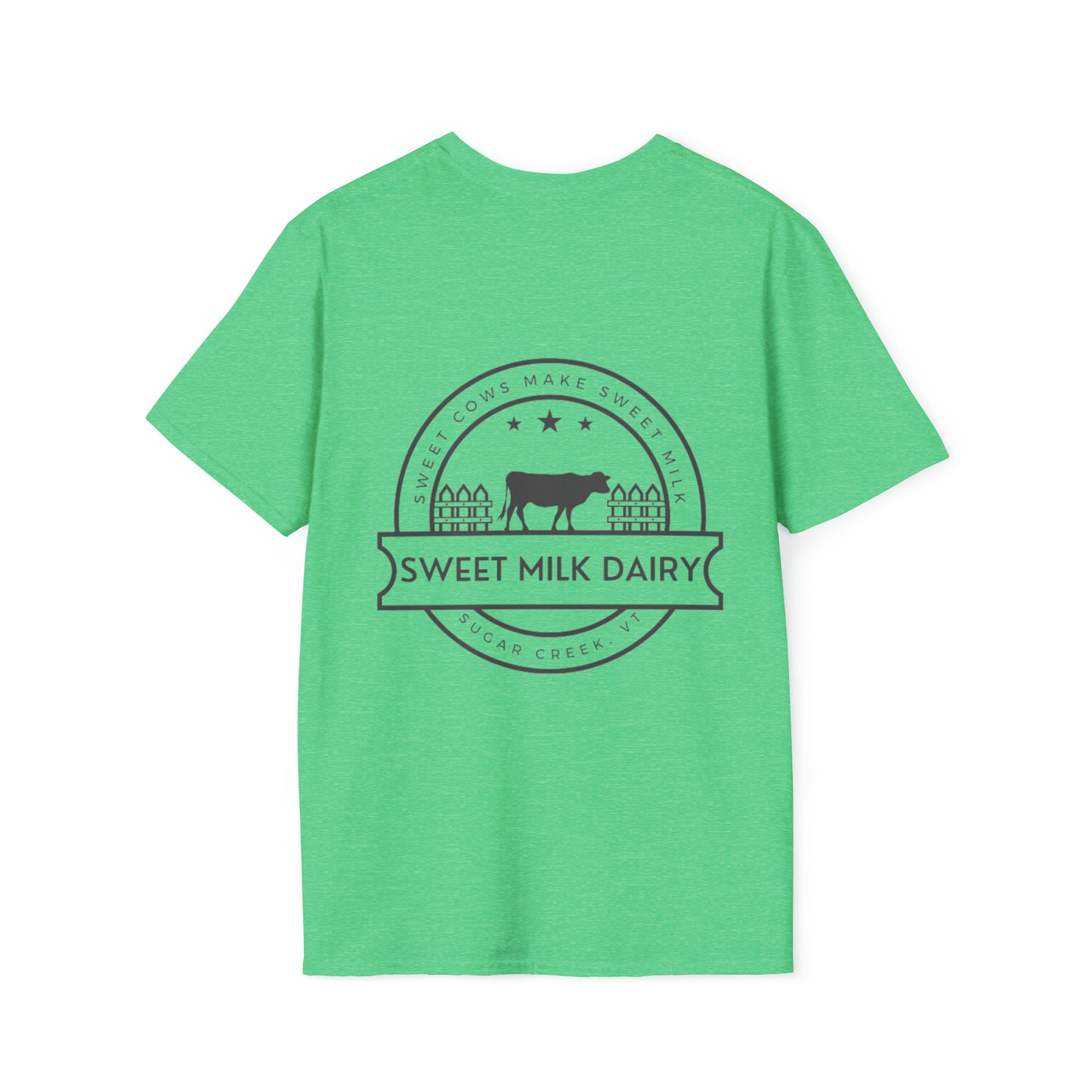 SEASONS OF SUGAR CREEK SWEET MILK DAIRY UNISEX SOFTSTYLE T-SHIRT