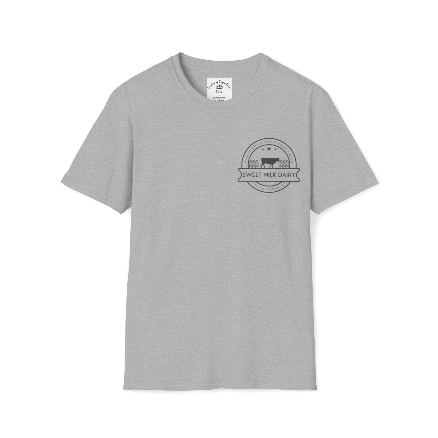 SEASONS OF SUGAR CREEK SWEET MILK DAIRY UNISEX SOFTSTYLE T-SHIRT
