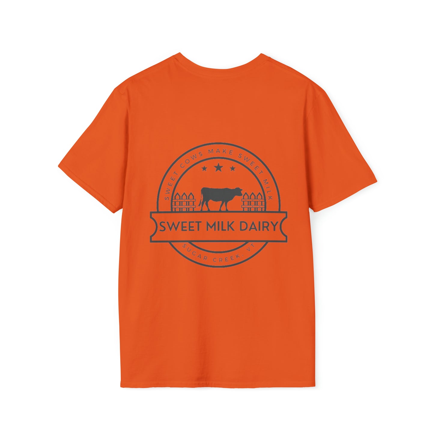 SEASONS OF SUGAR CREEK SWEET MILK DAIRY UNISEX SOFTSTYLE T-SHIRT