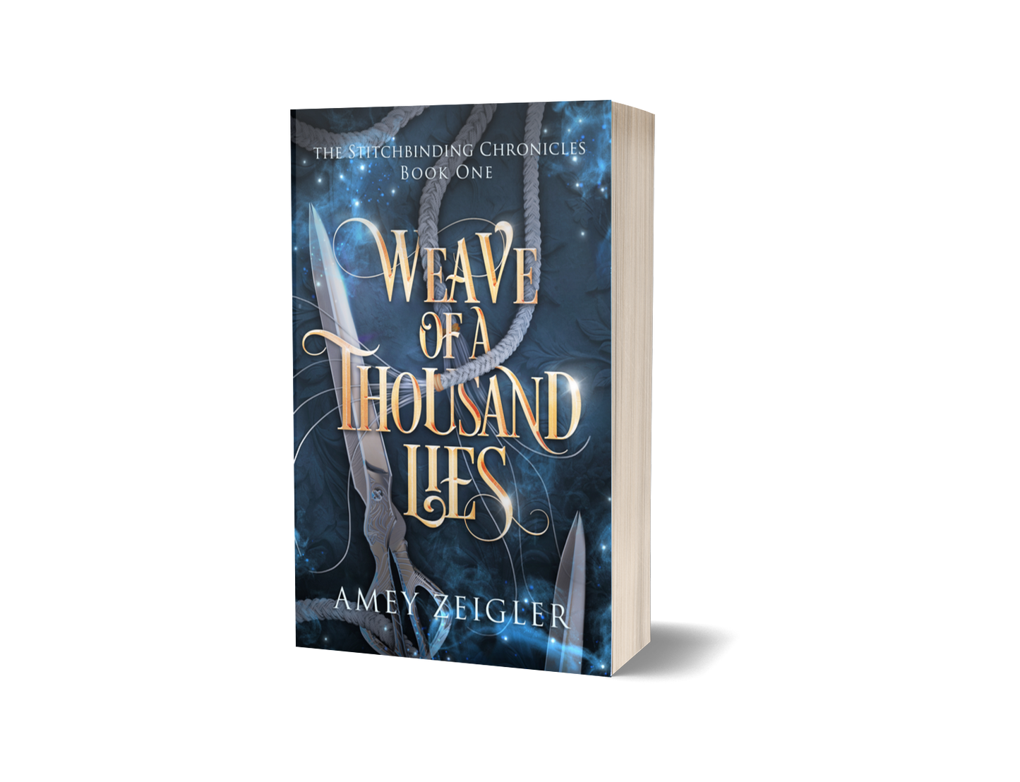 Weave Of A Thousand Lies Paperback Signed