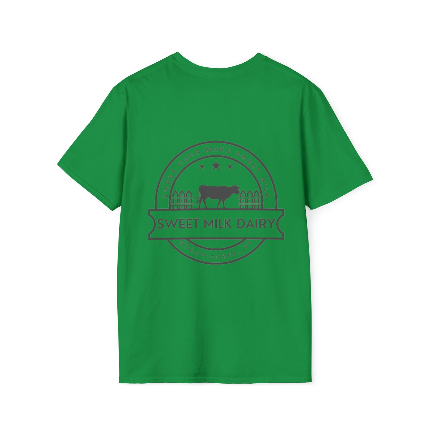 SEASONS OF SUGAR CREEK SWEET MILK DAIRY UNISEX SOFTSTYLE T-SHIRT