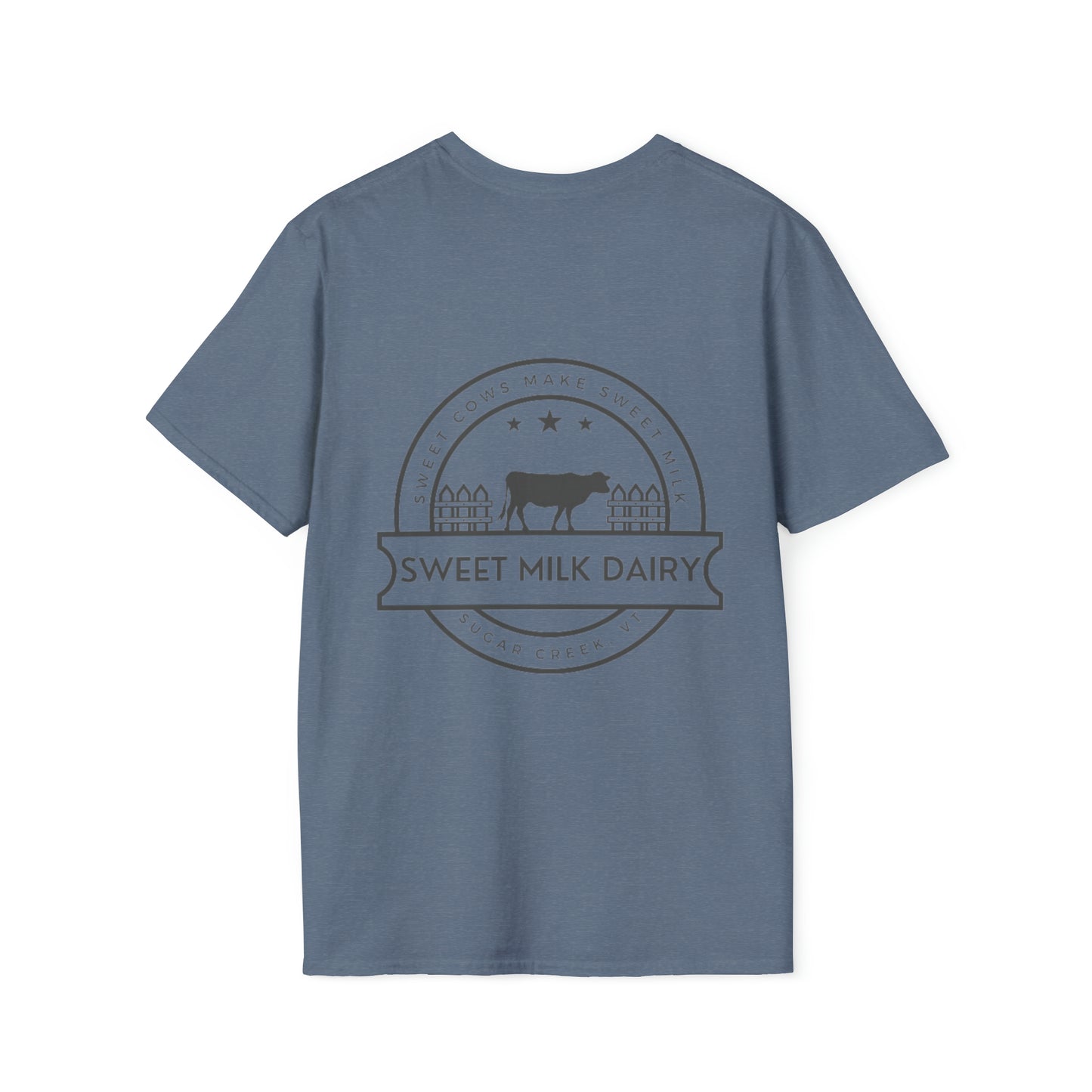 SEASONS OF SUGAR CREEK SWEET MILK DAIRY UNISEX SOFTSTYLE T-SHIRT