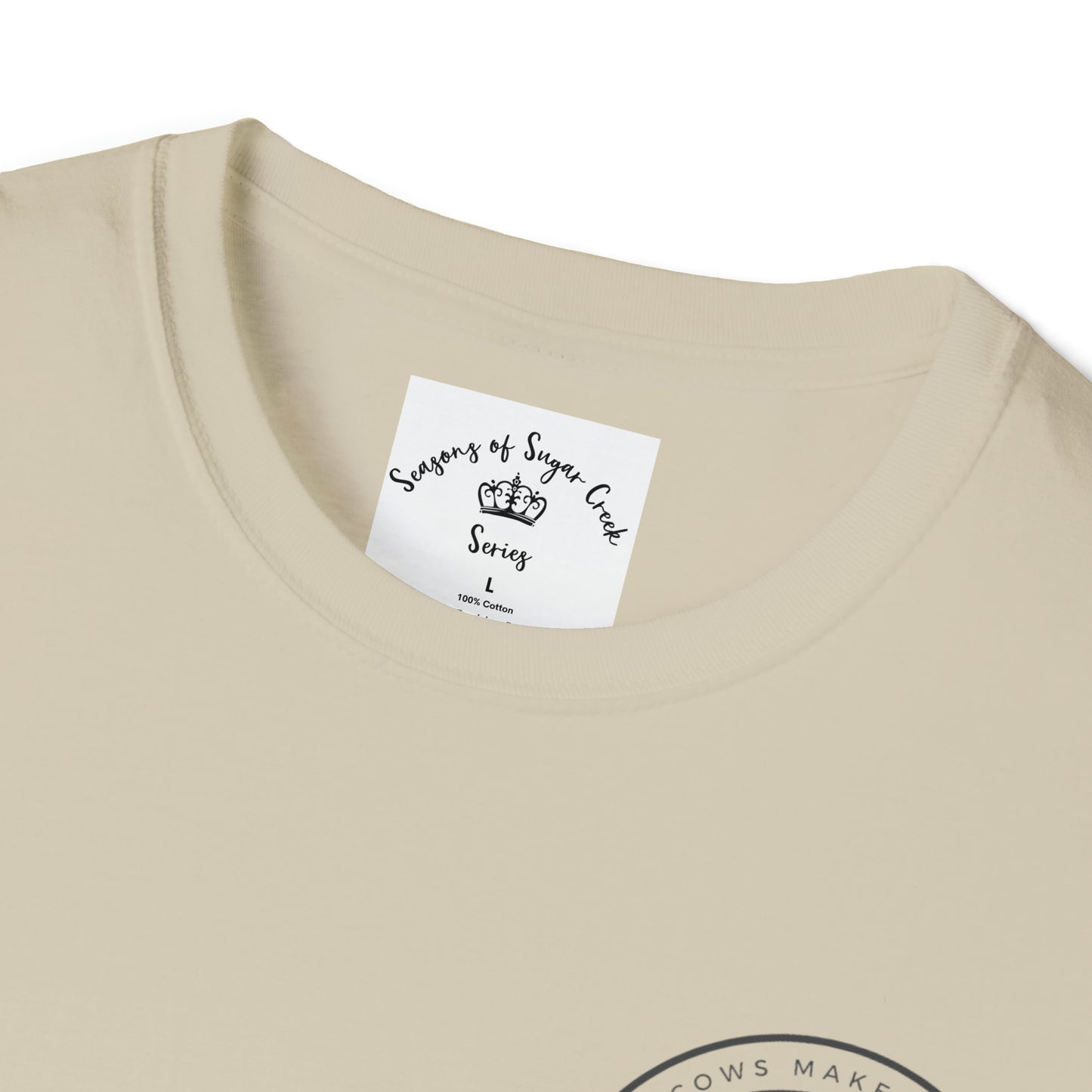 SEASONS OF SUGAR CREEK SWEET MILK DAIRY UNISEX SOFTSTYLE T-SHIRT