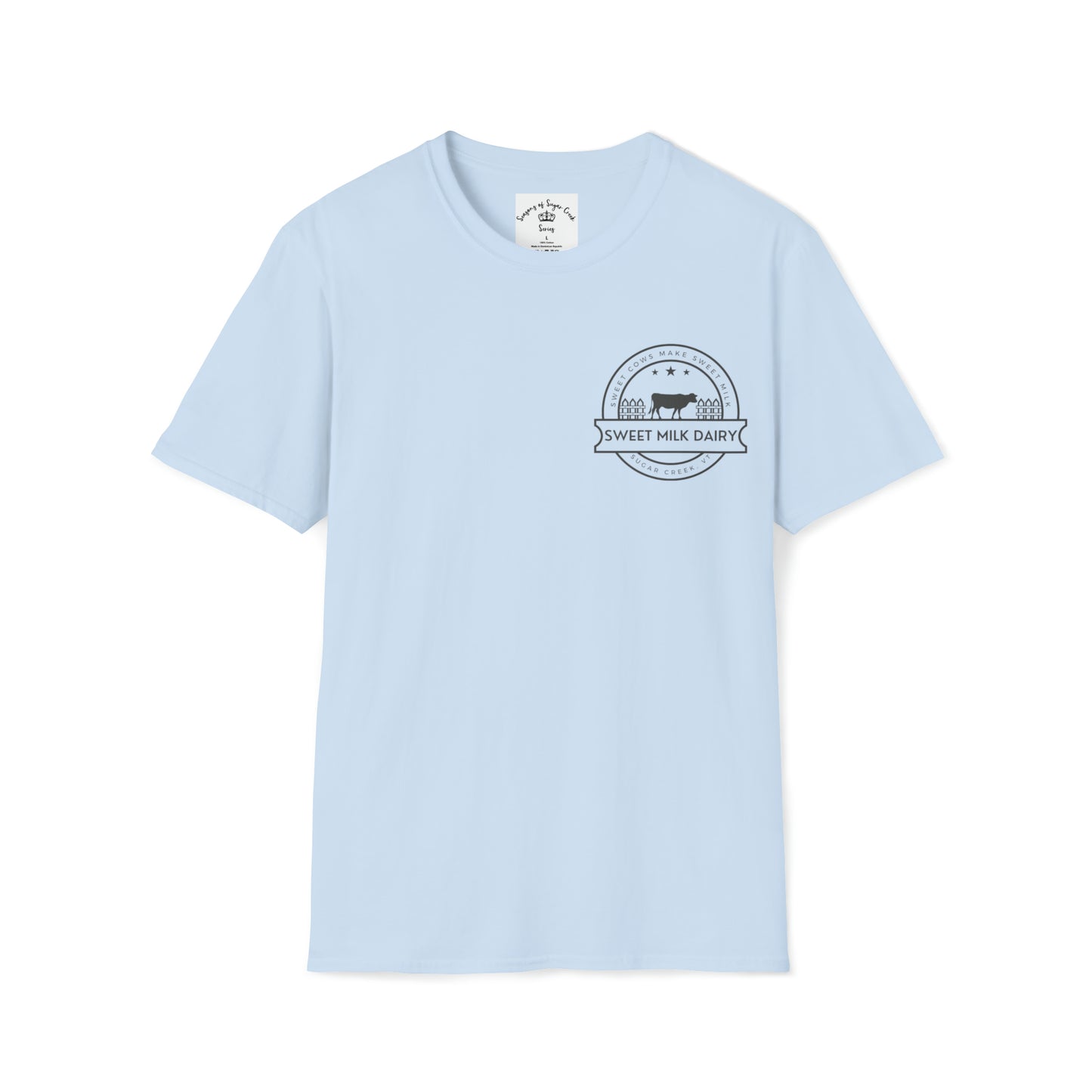 SEASONS OF SUGAR CREEK SWEET MILK DAIRY UNISEX SOFTSTYLE T-SHIRT