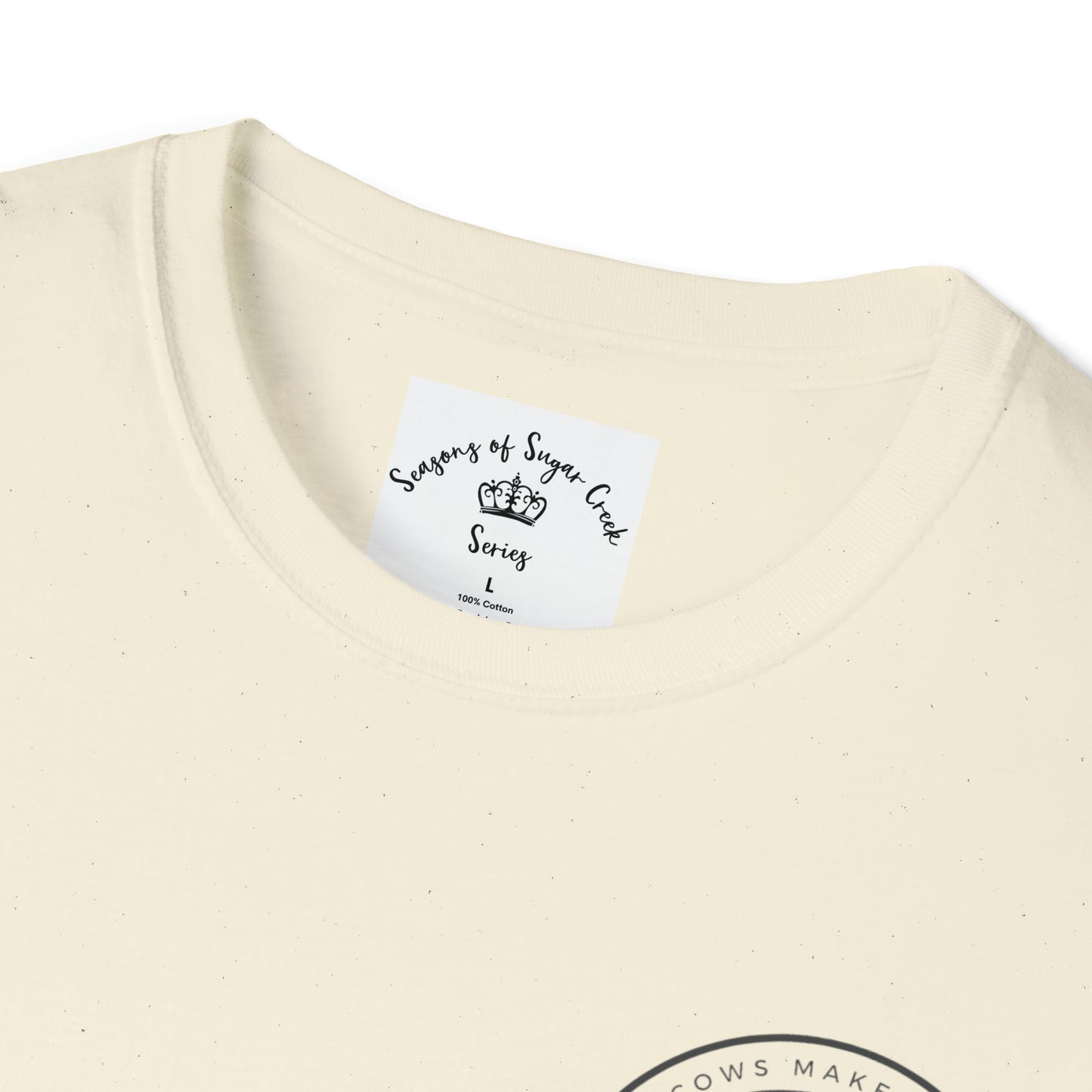 SEASONS OF SUGAR CREEK SWEET MILK DAIRY UNISEX SOFTSTYLE T-SHIRT