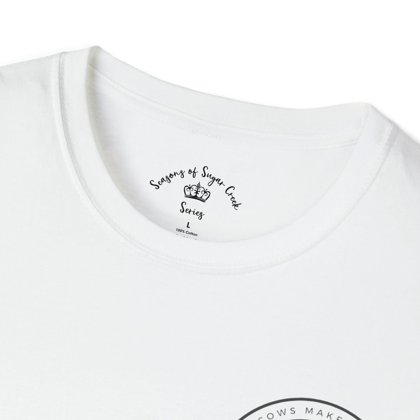 SEASONS OF SUGAR CREEK SWEET MILK DAIRY UNISEX SOFTSTYLE T-SHIRT