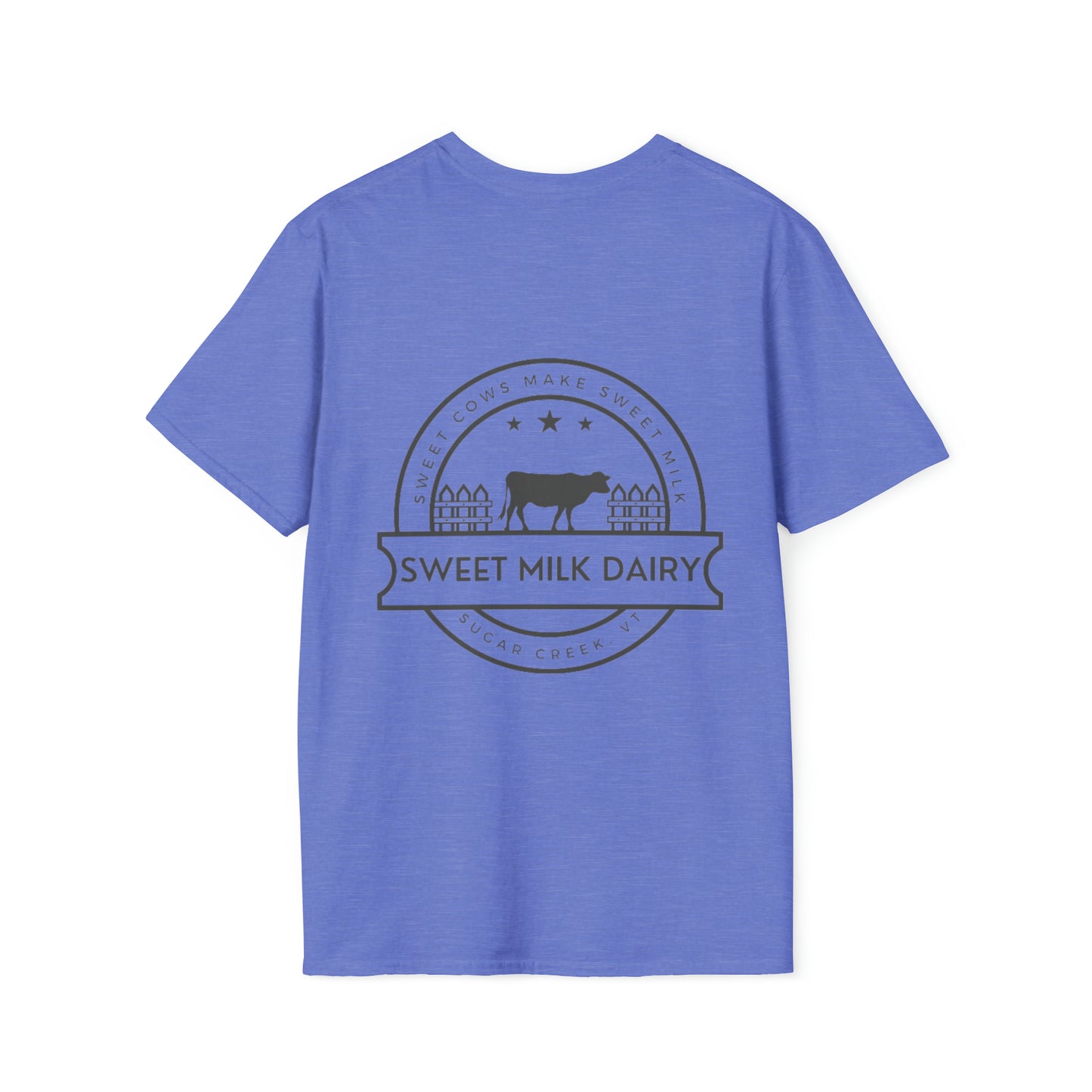 SEASONS OF SUGAR CREEK SWEET MILK DAIRY UNISEX SOFTSTYLE T-SHIRT