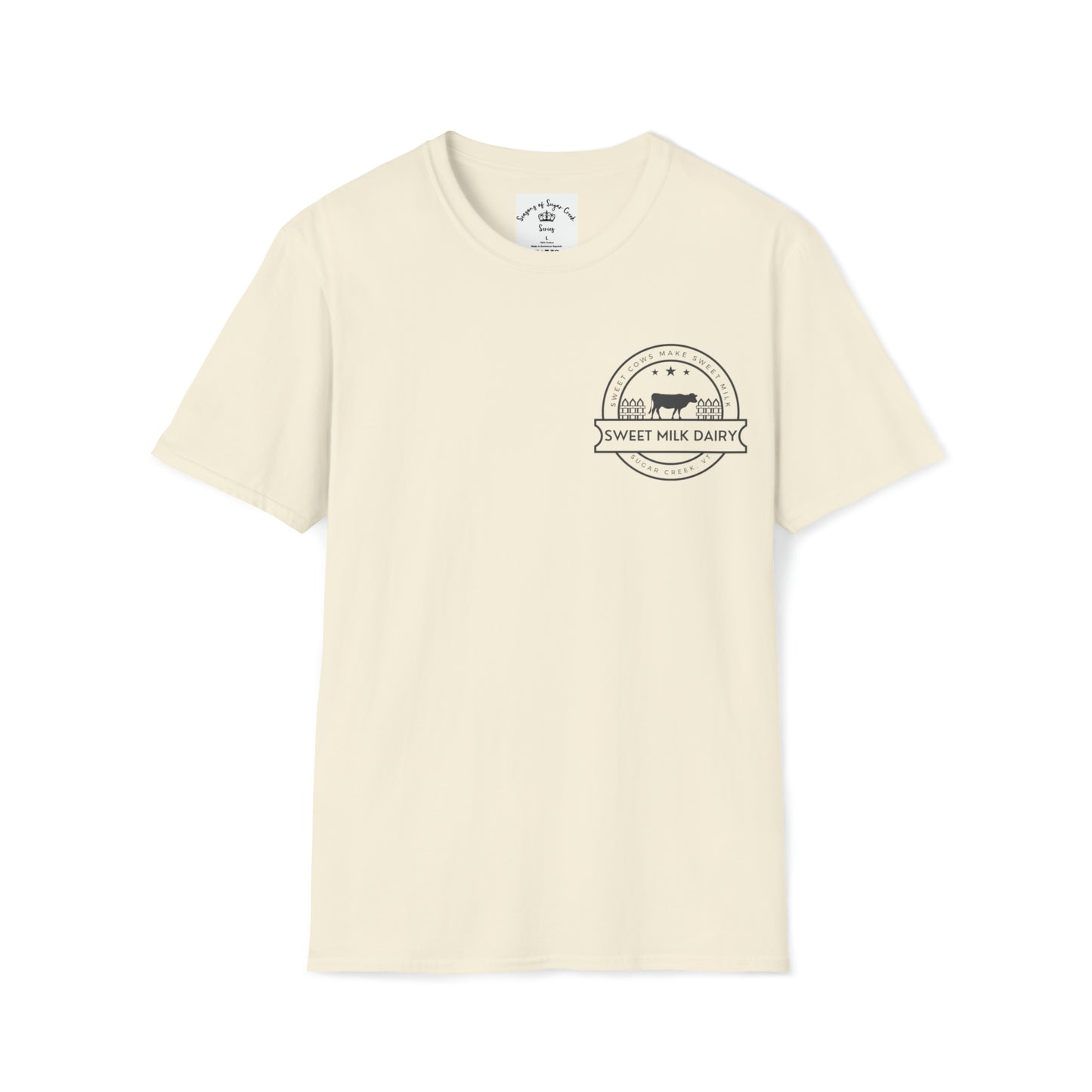 SEASONS OF SUGAR CREEK SWEET MILK DAIRY UNISEX SOFTSTYLE T-SHIRT