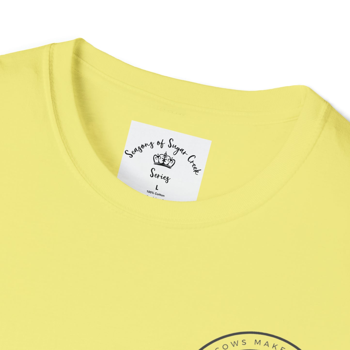 SEASONS OF SUGAR CREEK SWEET MILK DAIRY UNISEX SOFTSTYLE T-SHIRT