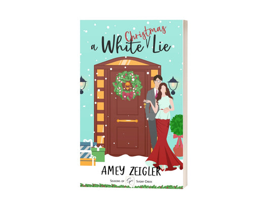 Author Signed Paperback A White Christmas Lie